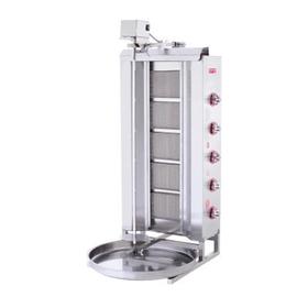 Silverinox, LPG, CE zertifiziert, Top Engine Doner Kiln, 5 Radians