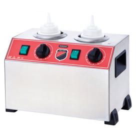 Silverinox Salsera, Doble, Eléctrica - Maquinaria y Equipos de Cocina Industrial - SILVERINOX