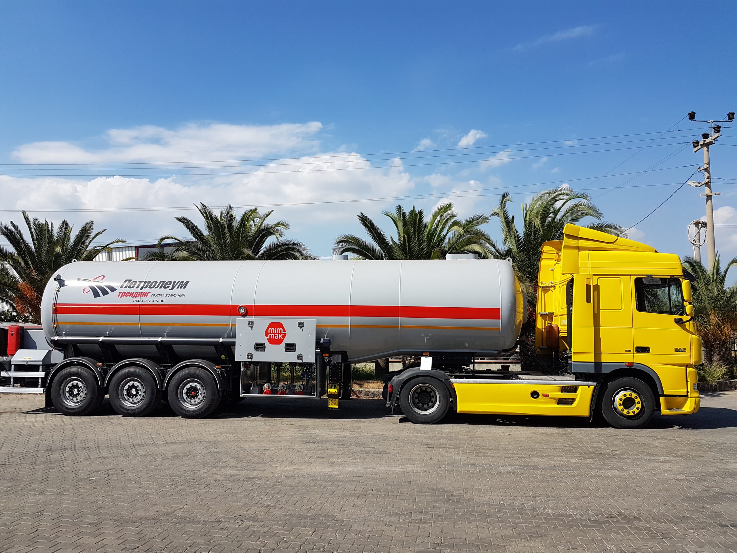 Flaschenförmiger LPG-Transporttank (3 Achsen) - Industrial Tanks and Pressure Vessels - TT-3D-001