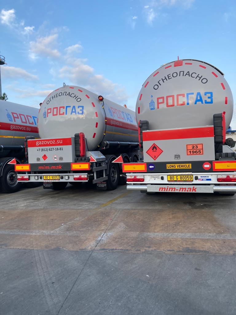 Flaschenförmiger LPG-Transporttank (3 Achsen) - Industrial Tanks and Pressure Vessels - TT-3D-001