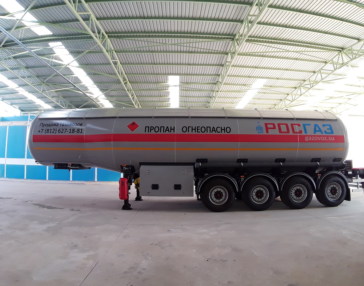 Flaschen-LPG-Transporttank (4 Achsen) - Industrial Tanks and Pressure Vessels - TT-4D-001