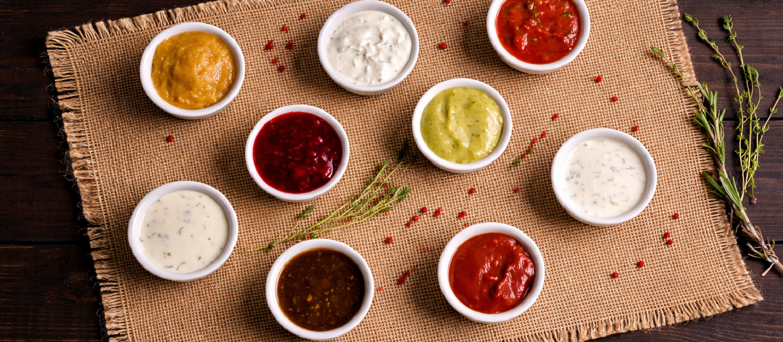 Línea de producción de salsa