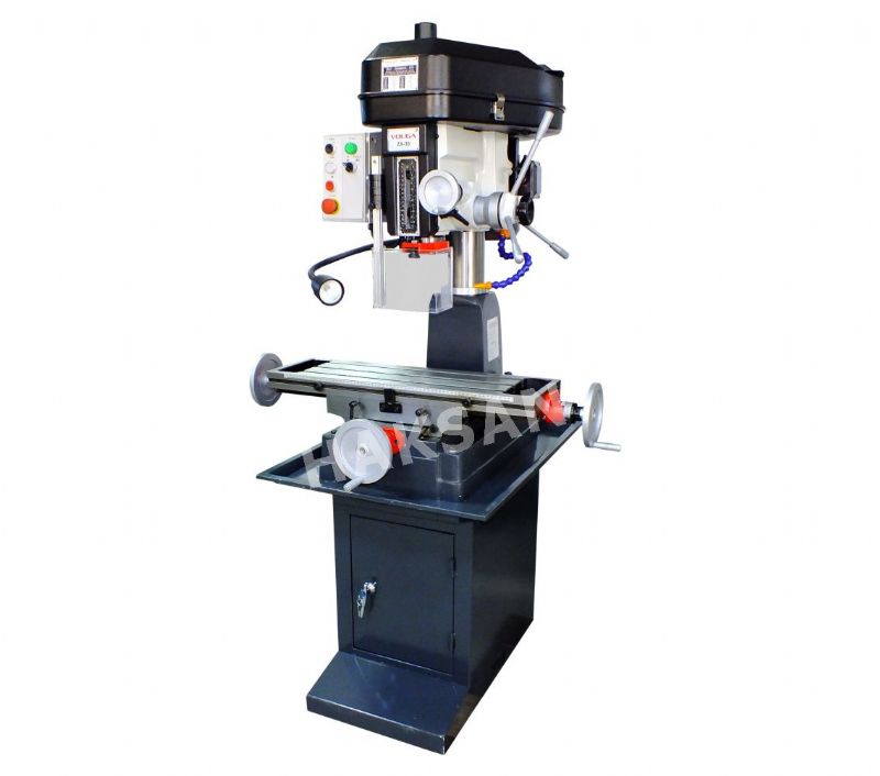 Desktop Belt Drive Drilling Milling Machine with Stand - Metal Processing Machines and Equipment - ZX30