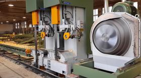 Tandem Vertical Frame Log Band Saws