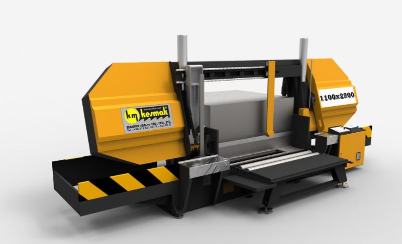 Spalte Halbautomatische gerade Schnitt Band Sawing Maschine - Metallbearbeitungsmaschinen und -geräte - Yarı Otomatik Sütunlu Düz Kesim Şerit Testere Tezgahı