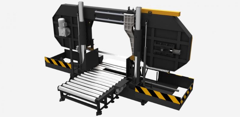 Spalte Halbautomatische gerade Schnitt Band Sawing Maschine - Metallbearbeitungsmaschinen und -geräte - Yarı Otomatik Sütunlu Düz Kesim Şerit Testere Tezgahı