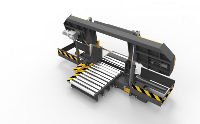 Spalte Halbautomatische gerade Schnitt Band Sawing Maschine - Metallbearbeitungsmaschinen und -geräte - Yarı Otomatik Sütunlu Düz Kesim Şerit Testere Tezgahı