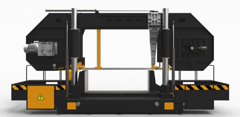 Spalte Halbautomatische gerade Schnitt Band Sawing Maschine - Metallbearbeitungsmaschinen und -geräte - Yarı Otomatik Sütunlu Düz Kesim Şerit Testere Tezgahı