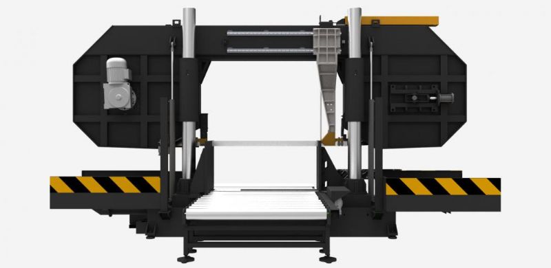 Spalte Halbautomatische gerade Schnitt Band Sawing Maschine - Metallbearbeitungsmaschinen und -geräte - Yarı Otomatik Sütunlu Düz Kesim Şerit Testere Tezgahı