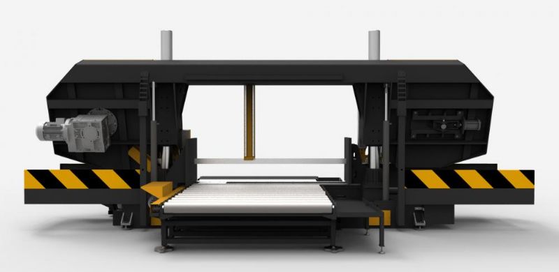 Spalte Halbautomatische gerade Schnitt Band Sawing Maschine - Metallbearbeitungsmaschinen und -geräte - Yarı Otomatik Sütunlu Düz Kesim Şerit Testere Tezgahı