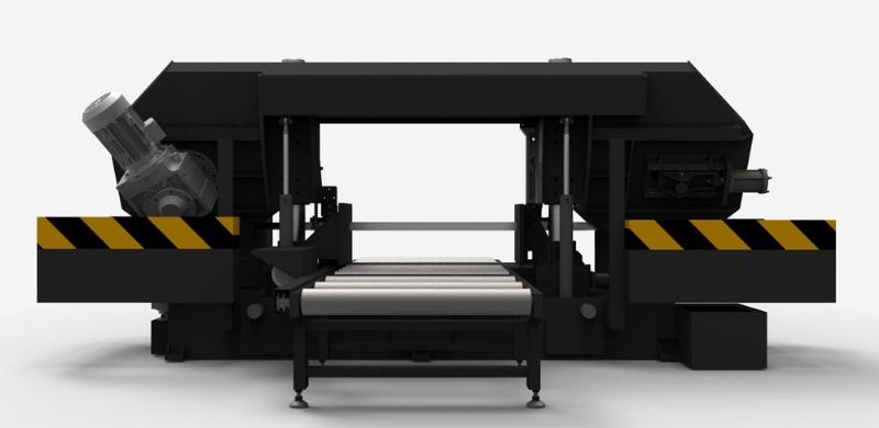 Spalte Halbautomatische gerade Schnitt Band Sawing Maschine - Metallbearbeitungsmaschinen und -geräte - Yarı Otomatik Sütunlu Düz Kesim Şerit Testere Tezgahı