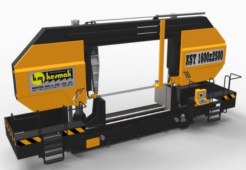 Spalte Halbautomatische gerade Schnitt Band Sawing Maschine - Metallbearbeitungsmaschinen und -geräte - Yarı Otomatik Sütunlu Düz Kesim Şerit Testere Tezgahı