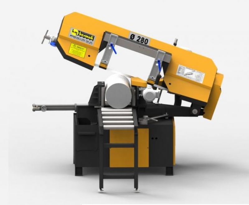 Fully Automatic Angle Cutting Rotary Belly Band Sawing Machine