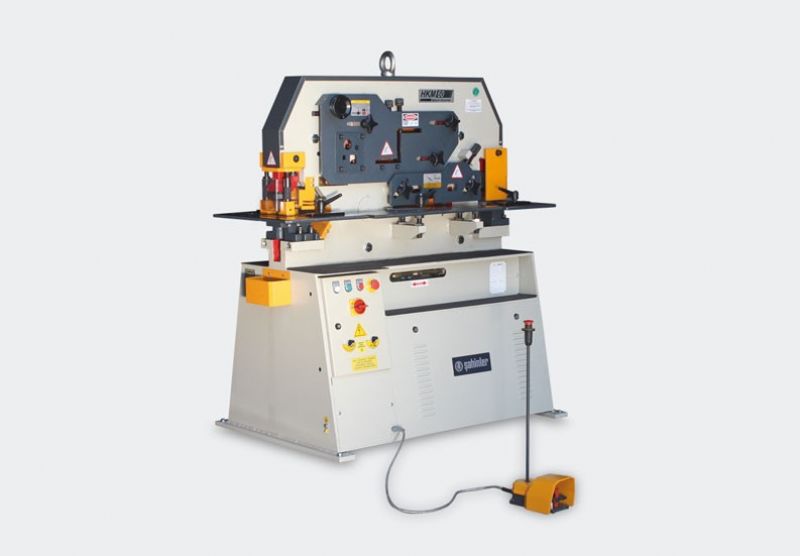 Single Piston Hydraulic Combination Scissors - Metal Processing Machines and Equipment - HKS-464