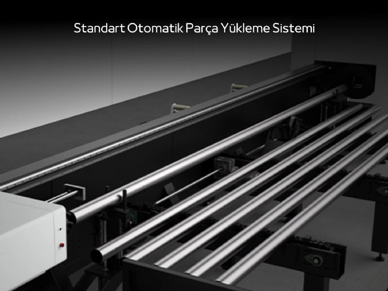 سلسلة TH 3-12 كيلو واط CNC Auto. تحميل آلة القطع بالليزر لأنابيب الألياف بكفاءة - آلات ومعدات معالجة المعادن - 3 ile 12 kW Arası Lazer Gücü