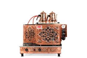 Tiryaki 2 Teekanne Elektro+Gas Teekocher Kupfer - Industrielle Küchenmaschinen und -geräte - TIRYAKI2DE