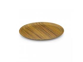 Tria Kraft Round Tray Non-Slip Matte Surface 38 cm
