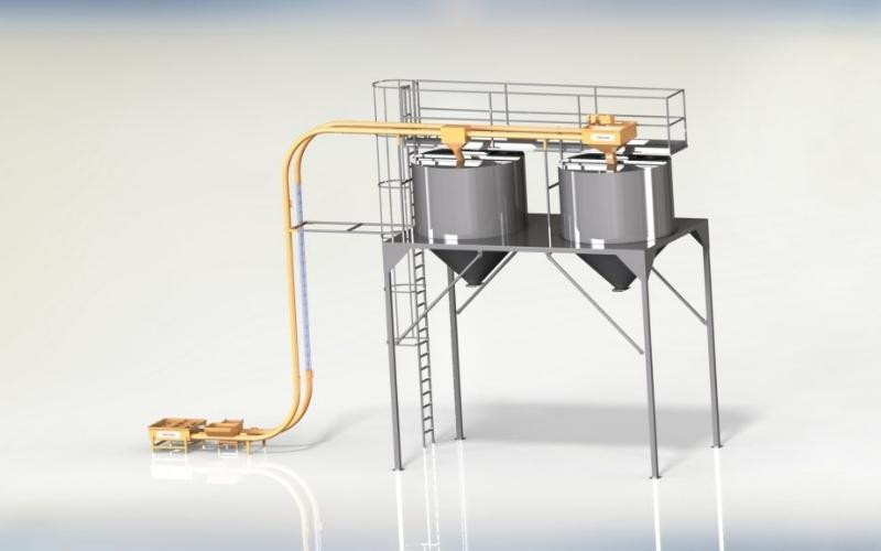 Tubular Conveyor - Production Line and Facilities - 