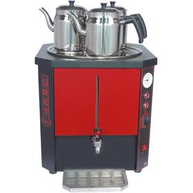 Produce Nova Samovar Machine with 3 Teapots, 36 Liters, Electric