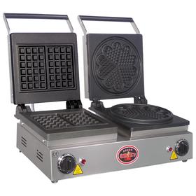 Uret Double Square-Daisy Waffle Maker, Electric - Industrial Kitchen Machinery and Equipment - RETIFLIKAR