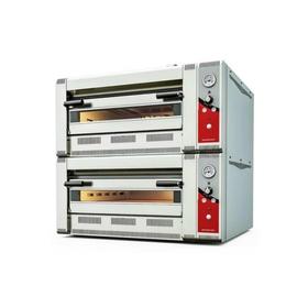 فرن بيتزا غاز فينارو بطابقين 30 سم × 9+9 سعة البيتزا DYP-9+9G - آلات ومعدات المطبخ الصناعية - VENARROIFT