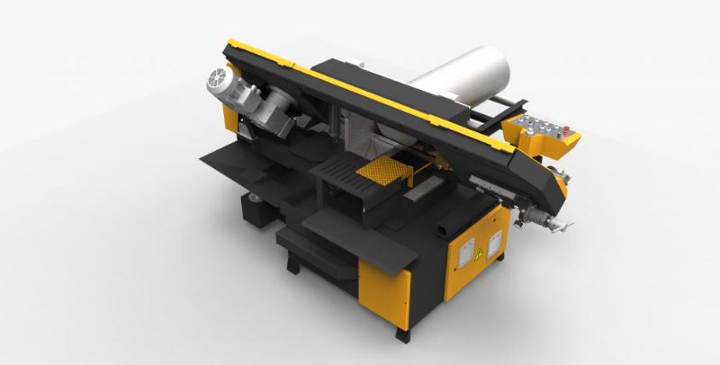 Halbautomatische Drehnabe 2 Seiten Angled Schneidband Sawing Maschine - Metallbearbeitungsmaschinen und -geräte - Yarı Otomatik Döner Göbek 2 Açılı Kesim Şerit Testere