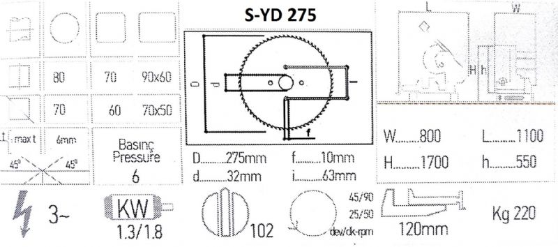 Halbautomatische Doppel-Vize-Rohr- und Profilschneidmaschine - Metallbearbeitungsmaschinen und -geräte - Yarı Otomatik Çift Mengeneli Ağır Devir Çapaksız Sulu Kesim Boru Profil Kesme Makinası
