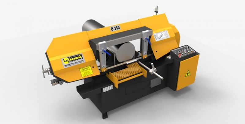 Halbautomatische Bandsägemaschine - Metallbearbeitungsmaschinen und -geräte - KMY350